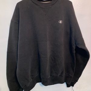 Champion Black Pullover